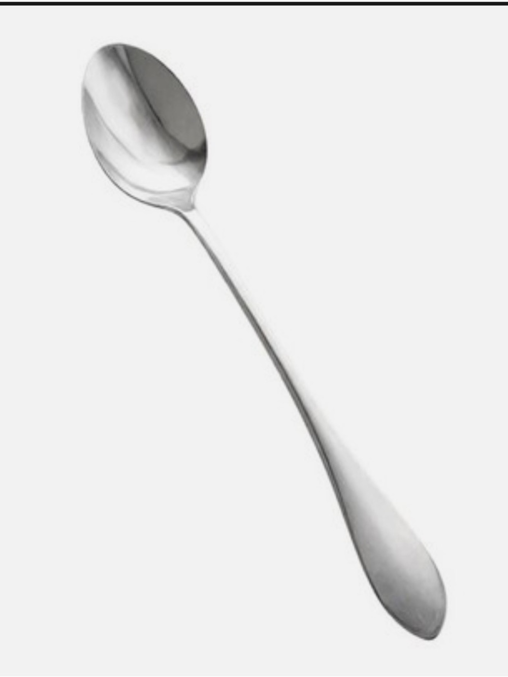 Gorham MEREDITH Stainless 18/8 Silverware Flatware Iced Tea Spoon, Set of 8,NWOB